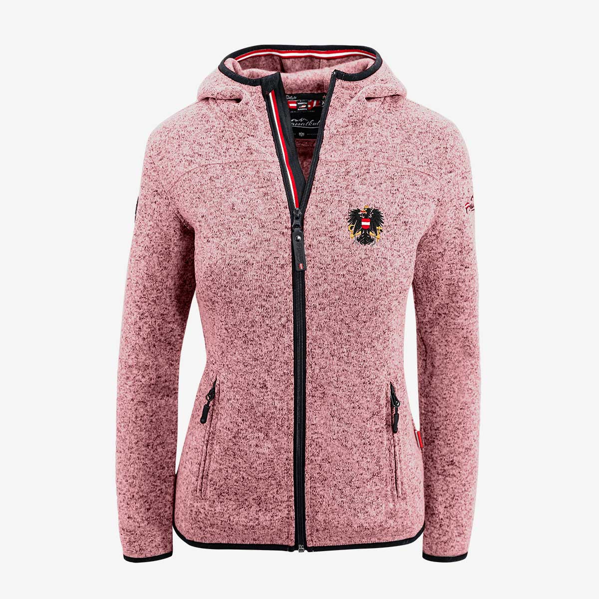 Geschenkpaket Muttertag - Kultjacke mit Kapuze und Glitzer T-Shirt