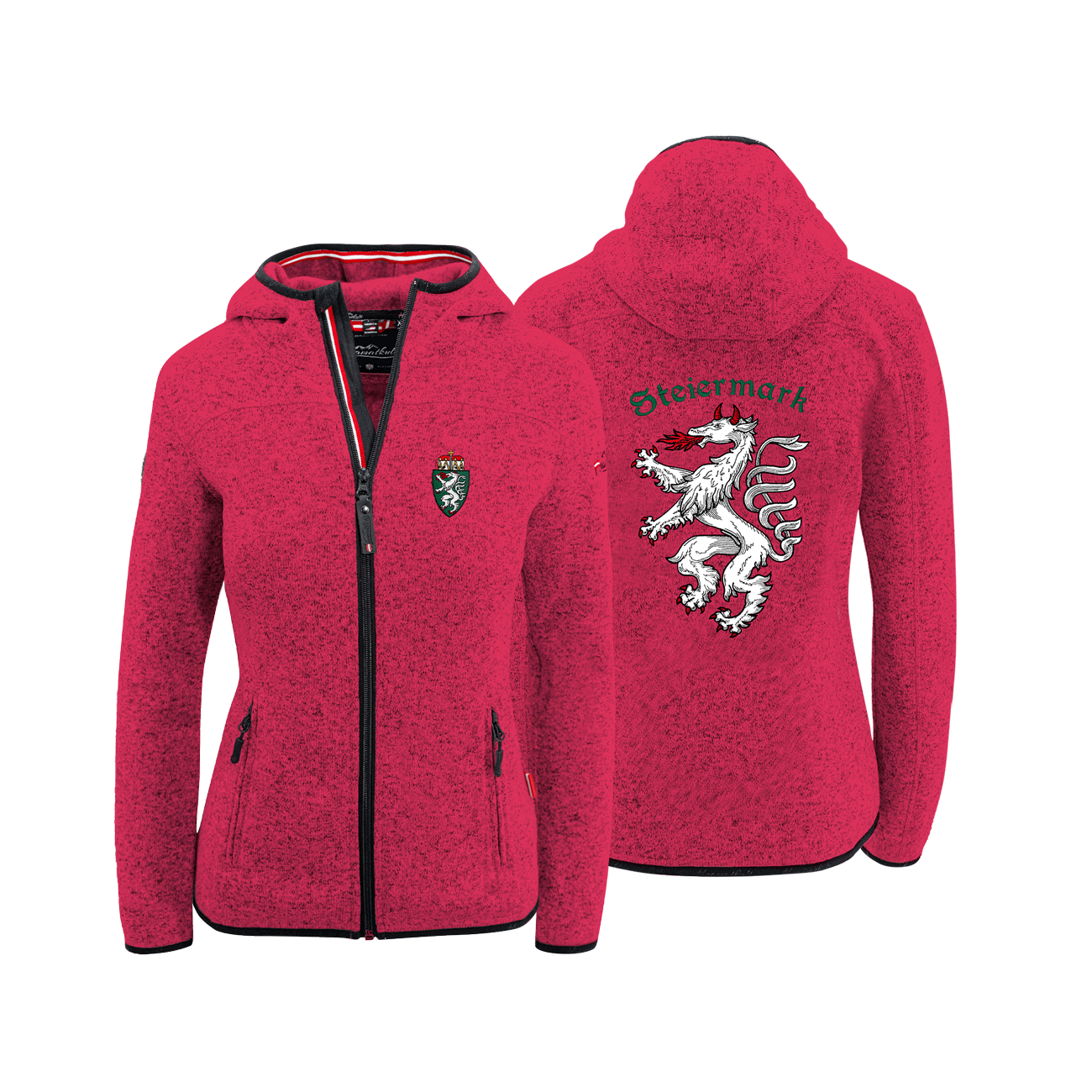 Steiermark Kultjacke mit Kapuze - Das Original