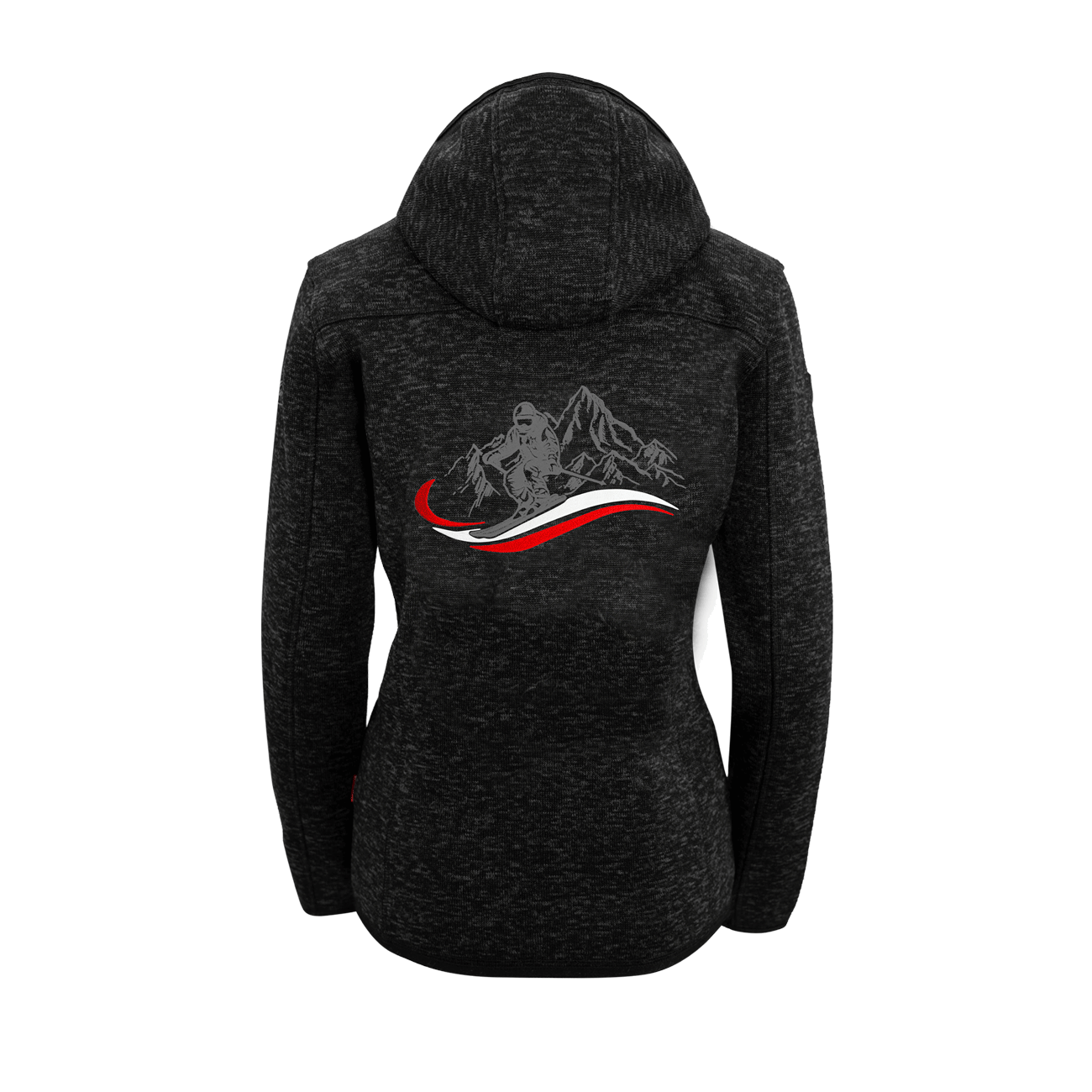 Kultjacke mit Kapuze - Ski rot-weiss-rot