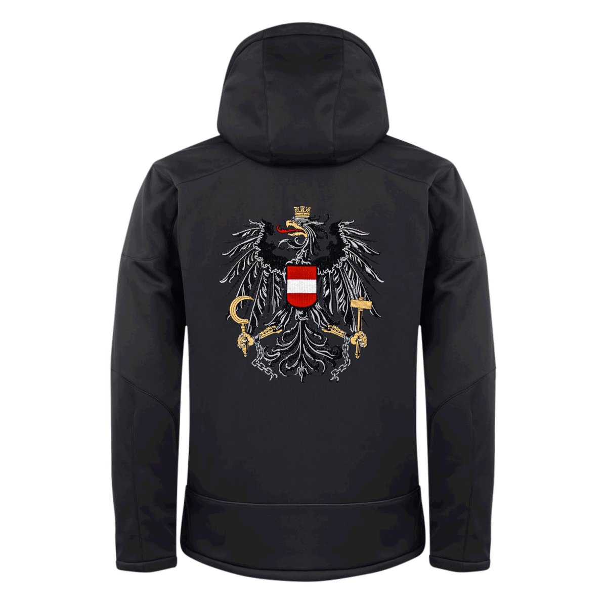 schwarze Herren Skijacke Österreich