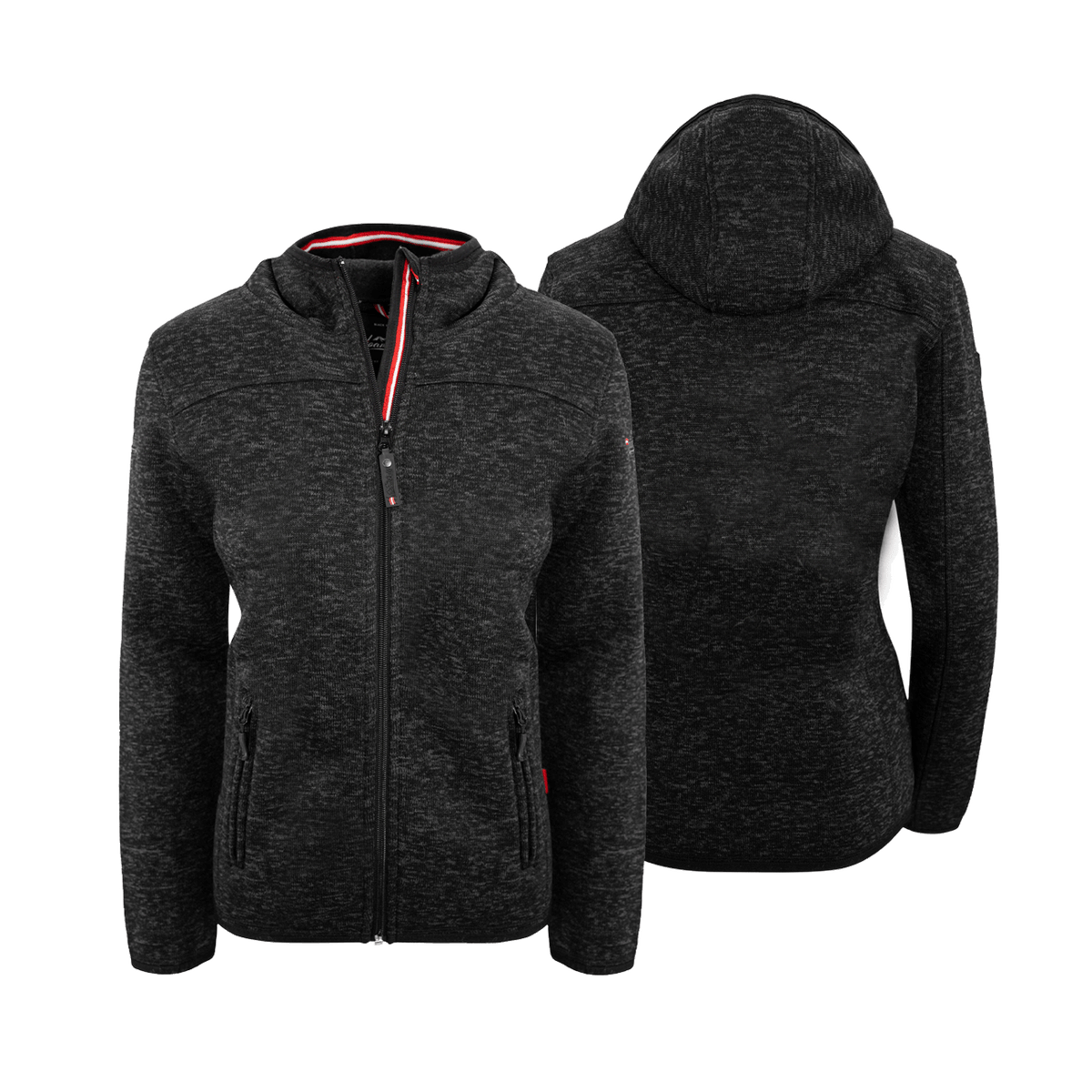 Schwarze Kultjacke für Damen Hoamatkult
