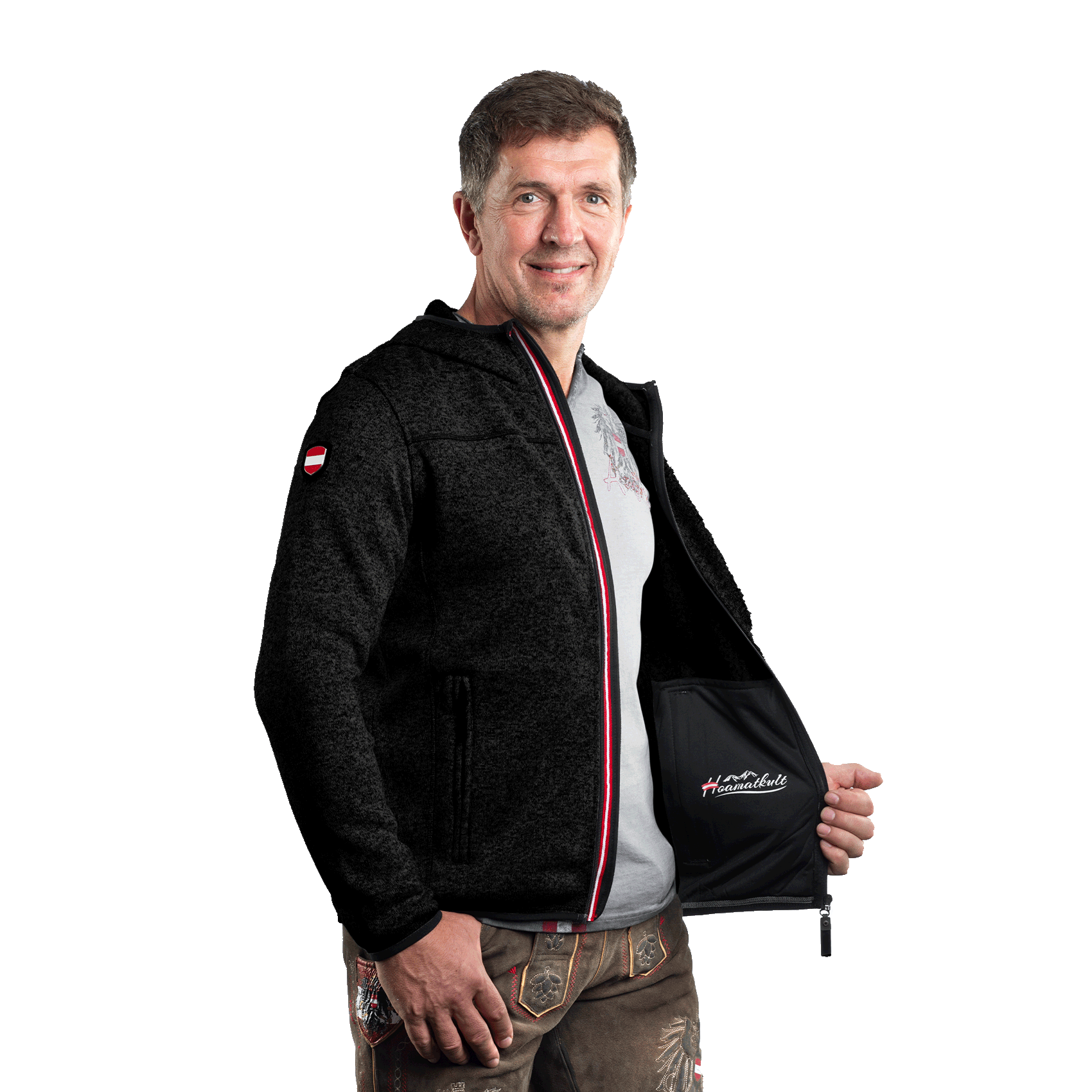 Kultjacke mit Kapuze - Austria Fussball