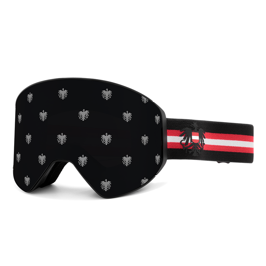 Schwarze Skibrille Hoamatkult Österreich
