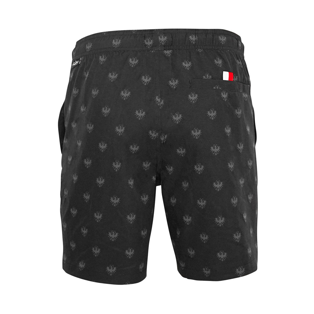 Schwarze Tirol Badehose für Herren