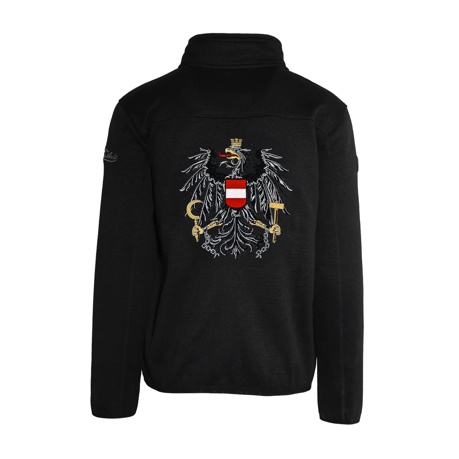 Österreich Kultjacke ohne Kapuze - Strickoptik