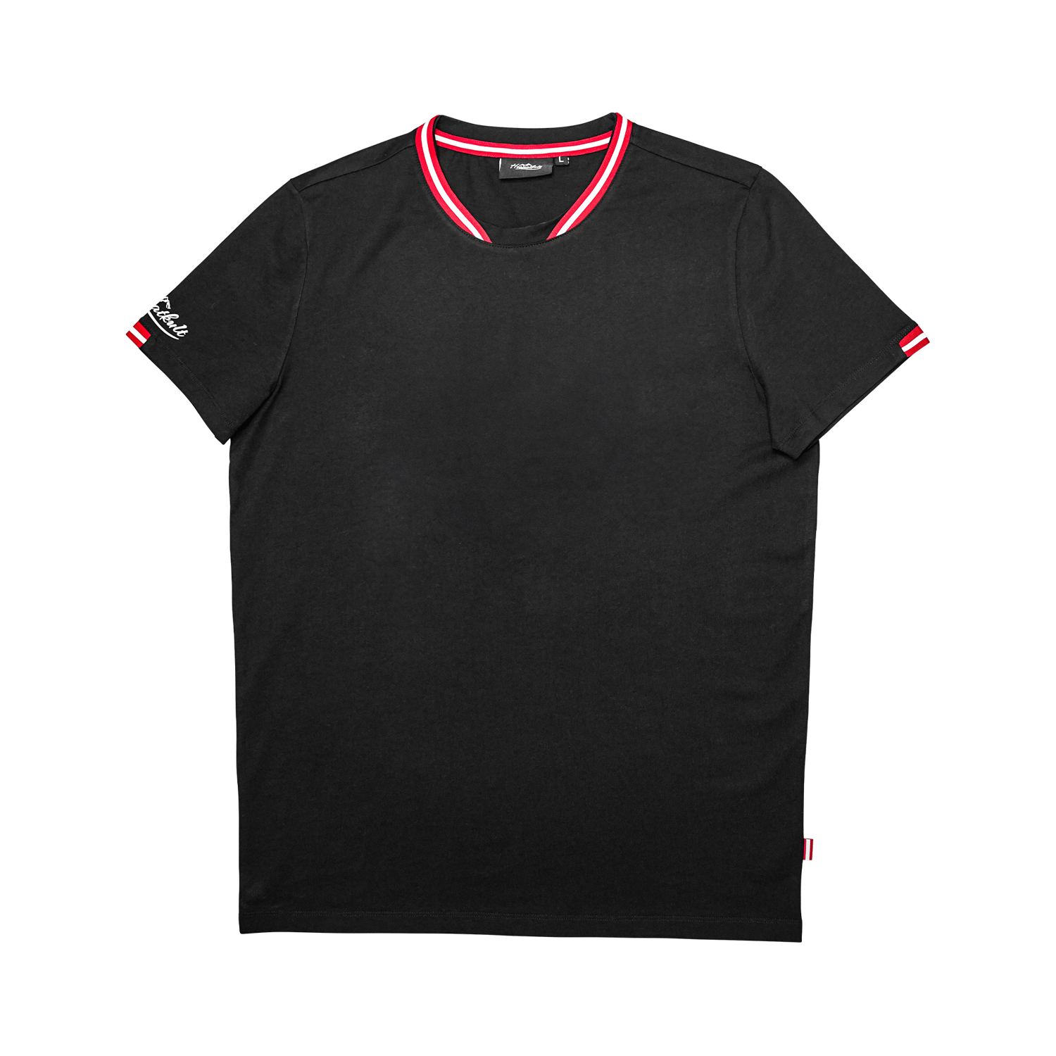 Schwarzes Hoamatkult T-Shirt für Herren