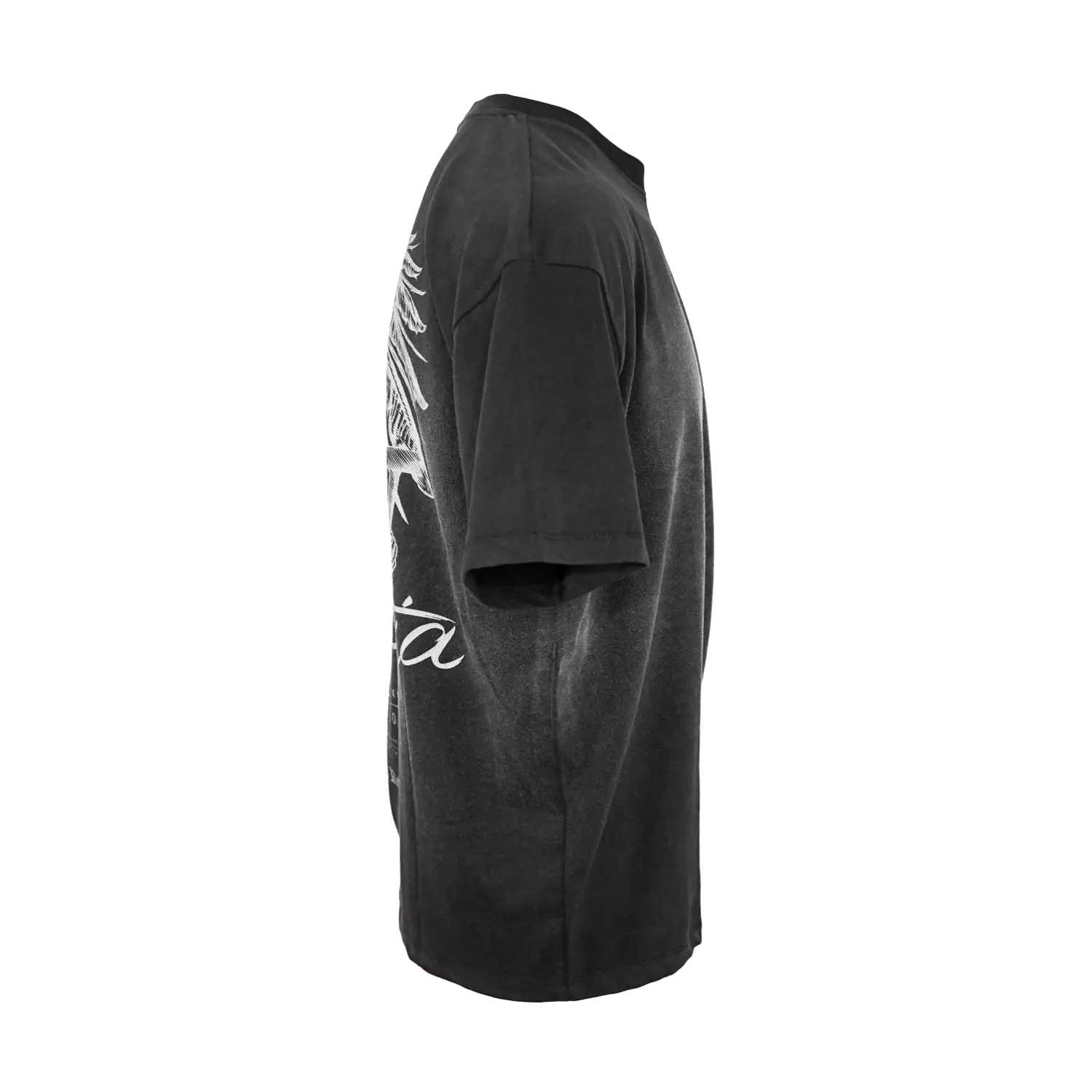 Österreich Oversize T-Shirt - Schwarz