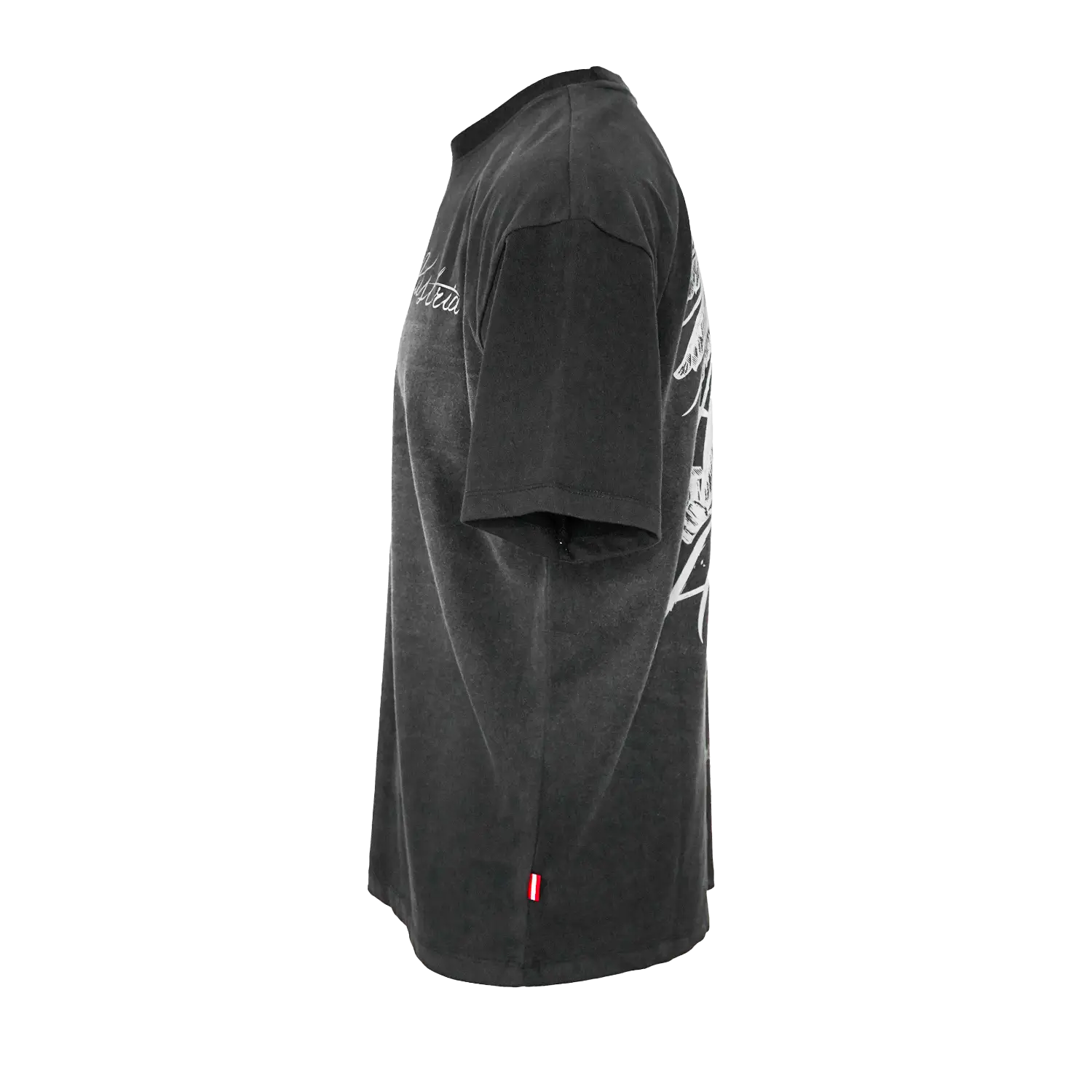Österreich Oversize T-Shirt - Schwarz