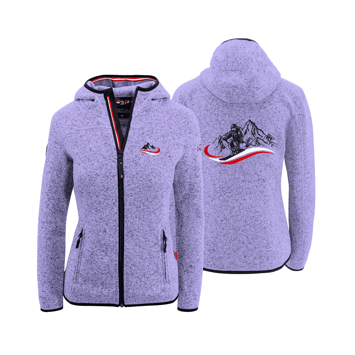 Ski Damen Jacke lila