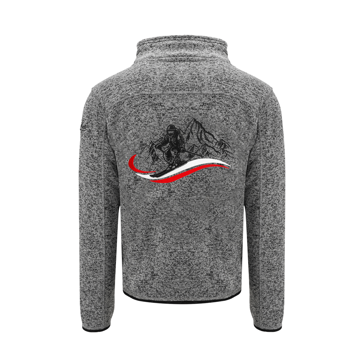 Kultjacke ohne Kapuze - Berg/Skifahrer