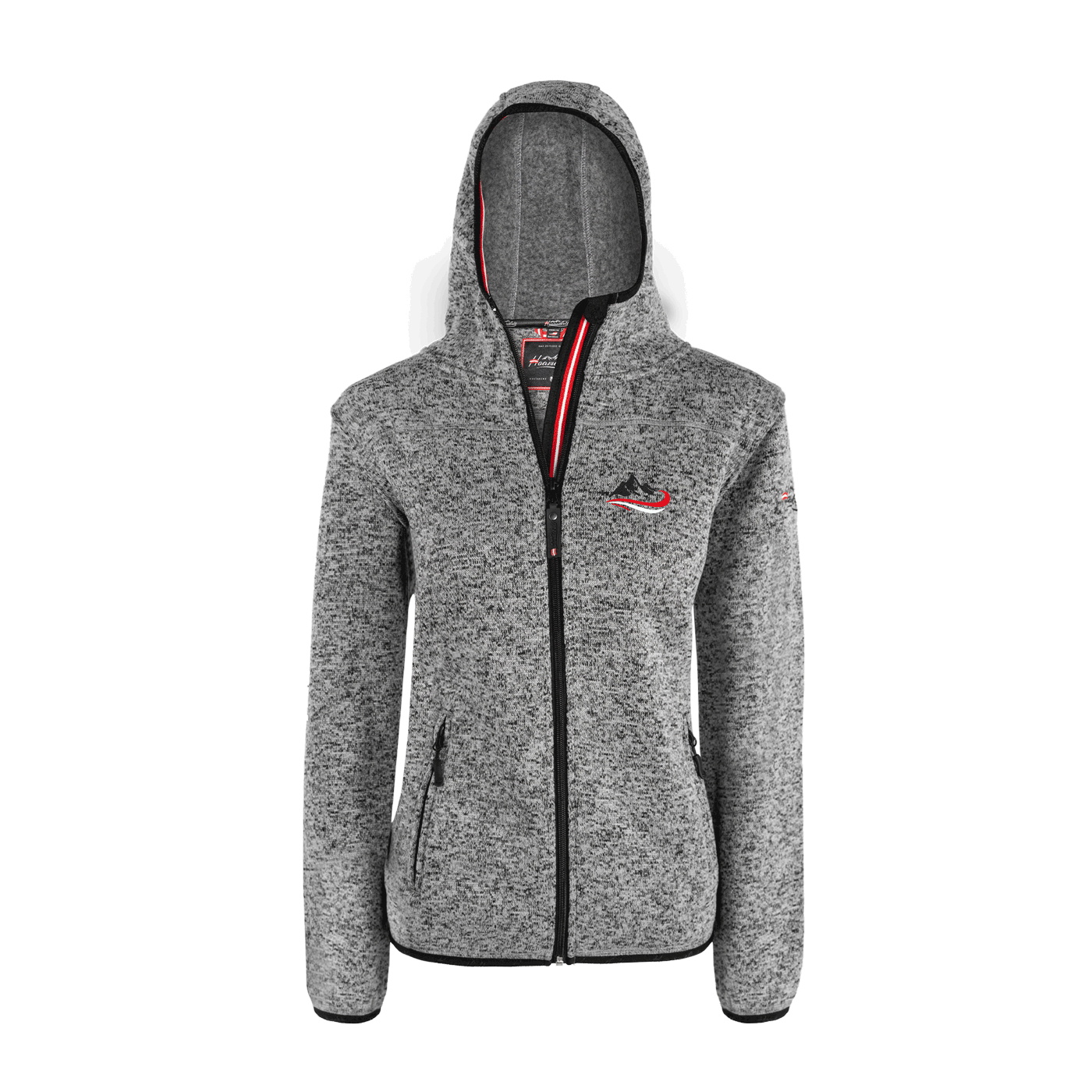 Ski Fleece Weste anthrazit Damen