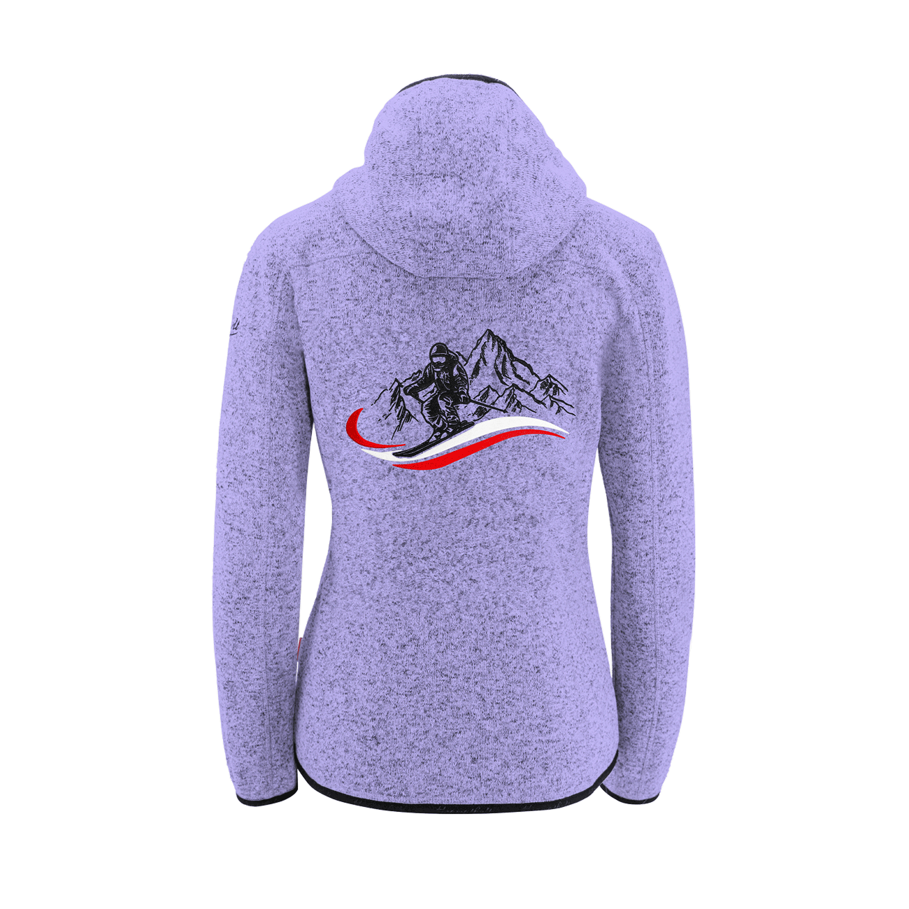Ski Fleece Weste Damen lila