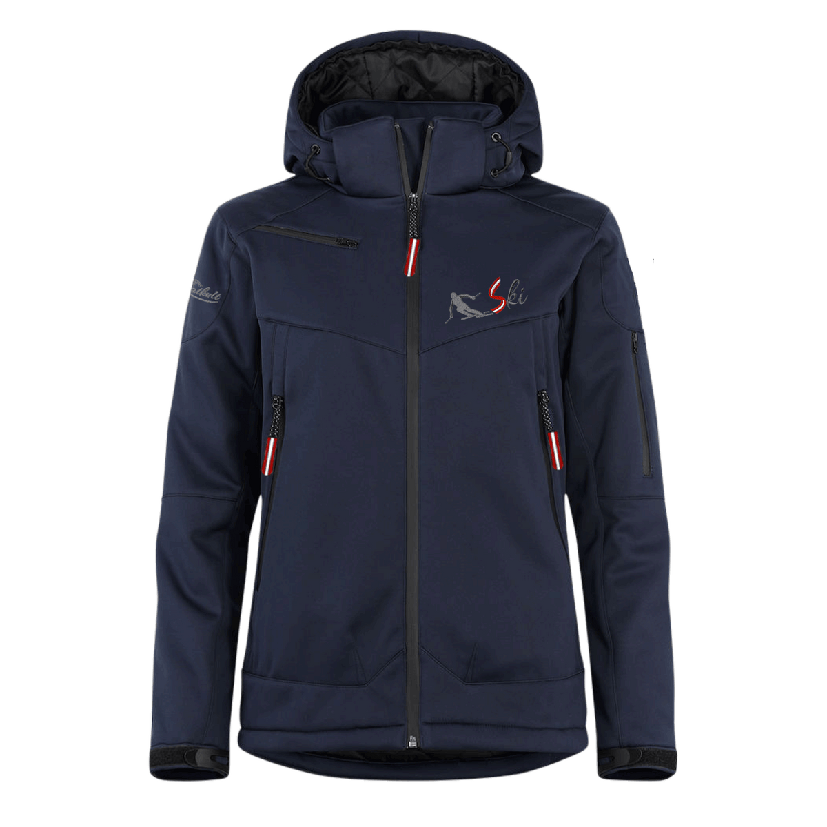 Skifahrer Damen Skijacke navy blau #Farbe_Dunkelblau