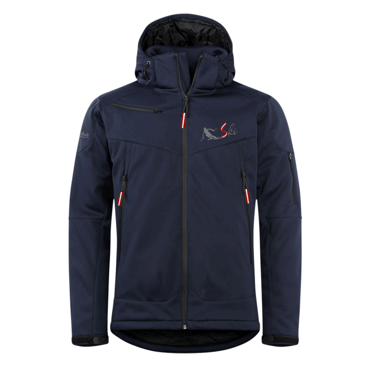 Skifahrer Winterjacke für Herren dunkelblau #Farbe_Dunkelblau