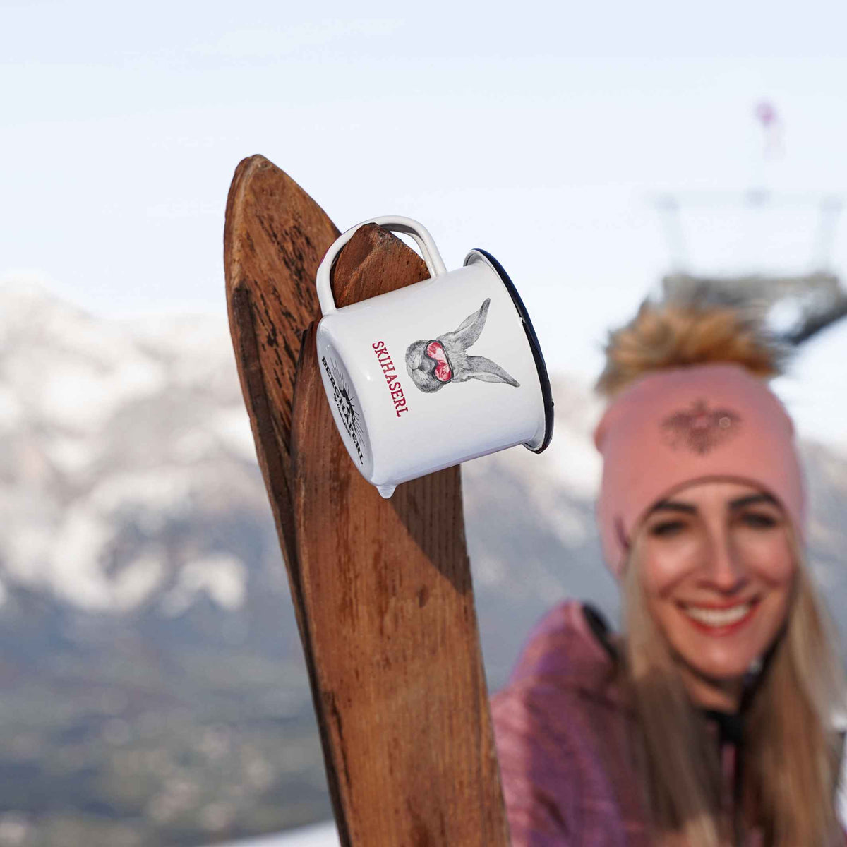 Skihaserl Tasse Hoamatkult