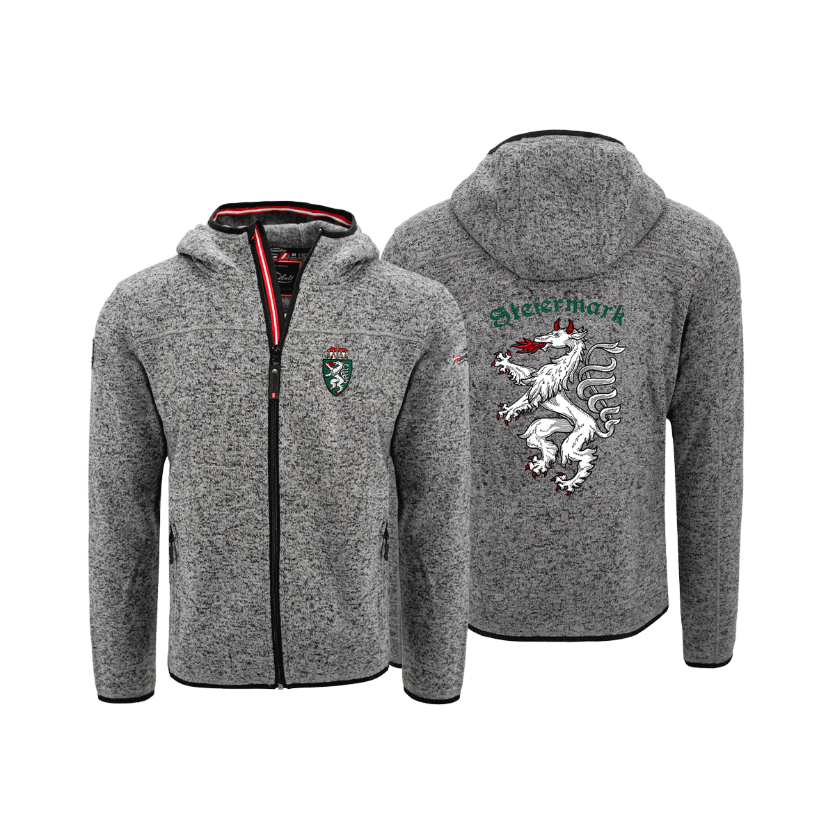 Steiermark Herren Kultjacke dunkelgrau #Farbe_Dunkelgrau