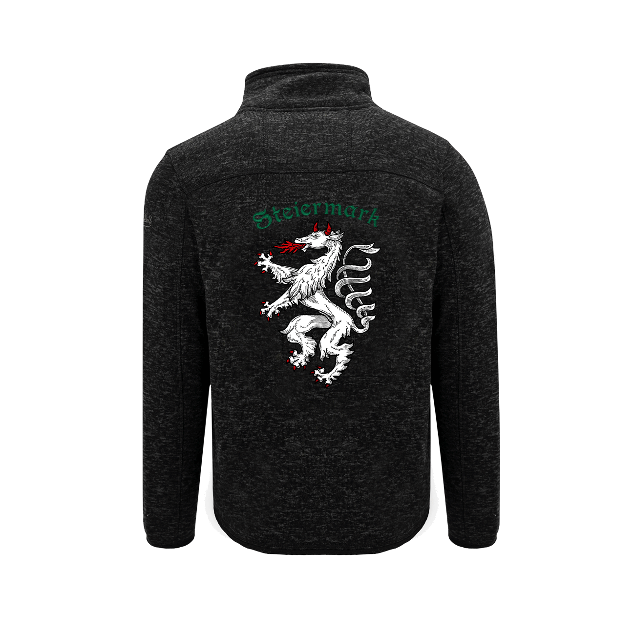 Steiermark Kultjacke ohne Kapuze - Schwarz