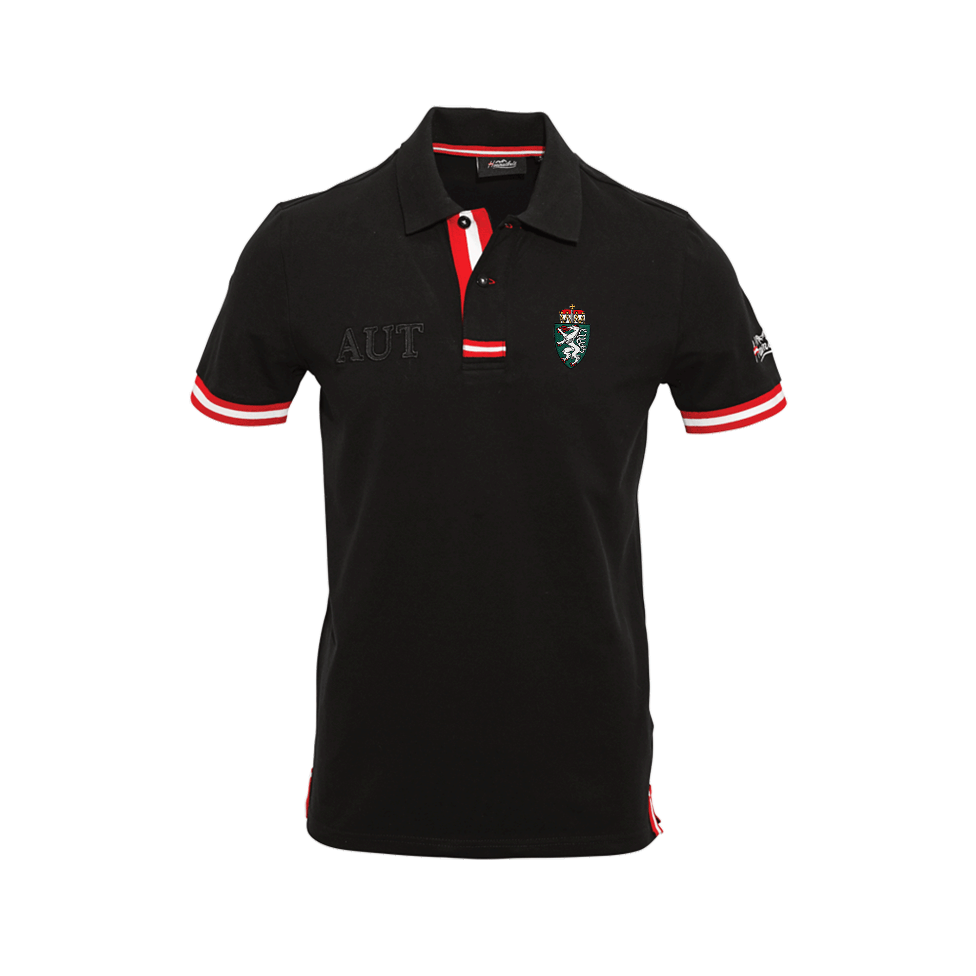 ROADSIGN Australia Herren T-Shirt – Bequemes Baumwollshirt Mit Logo-Print Für Sommer & Freizeit (Rot, Größe L)