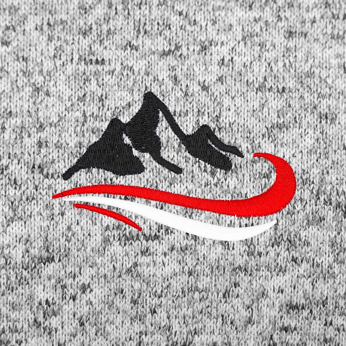 Stickerei Berg Hoamatkult