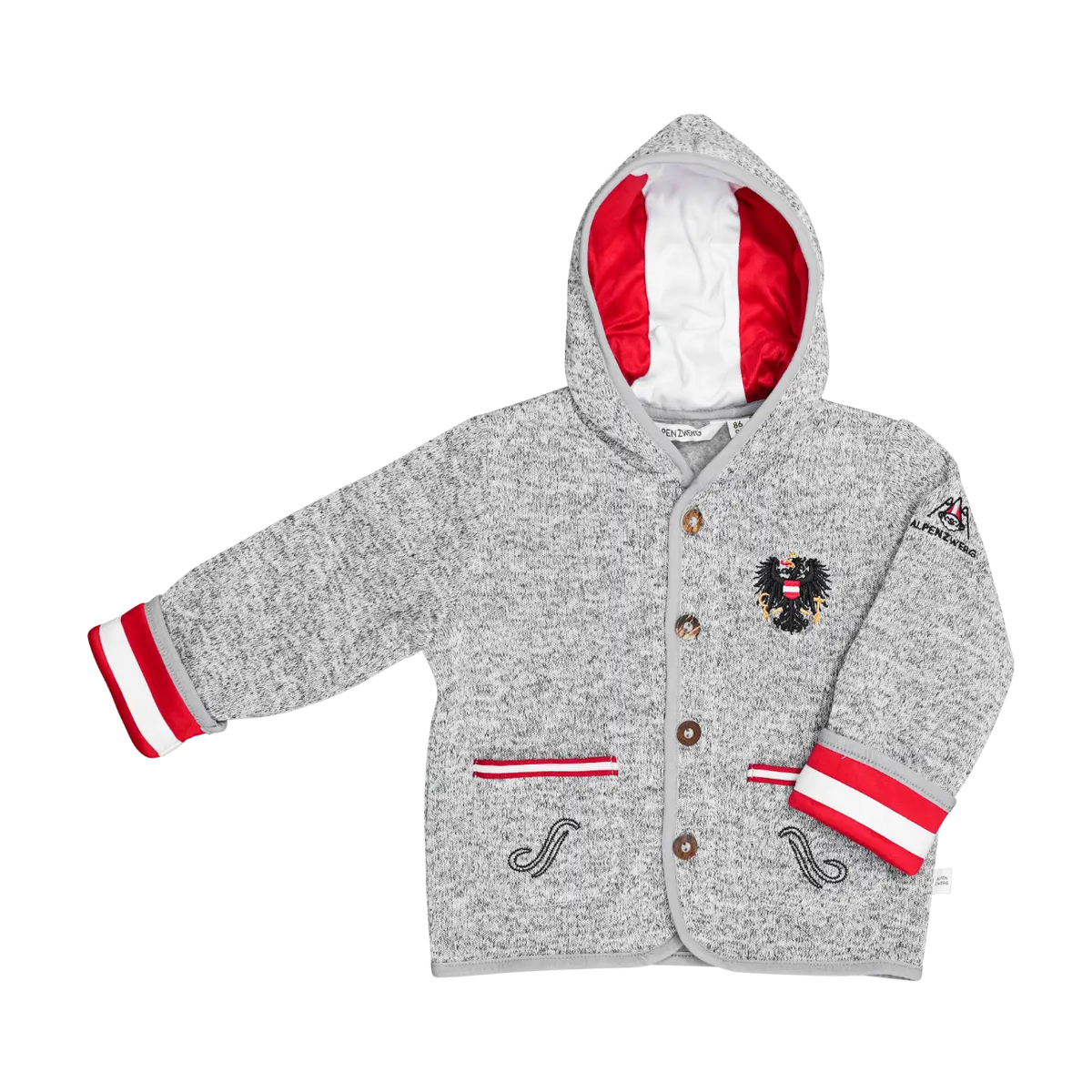 Strickfleece Jacke für Kinder Österreich