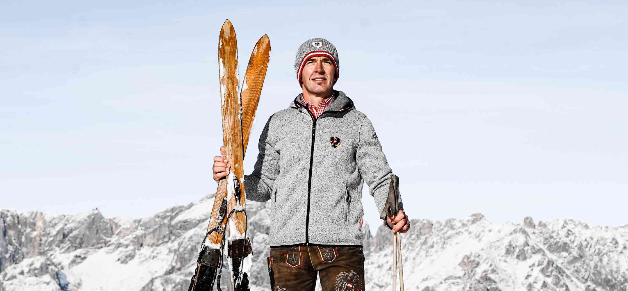 Strickfleece Jacke Herren