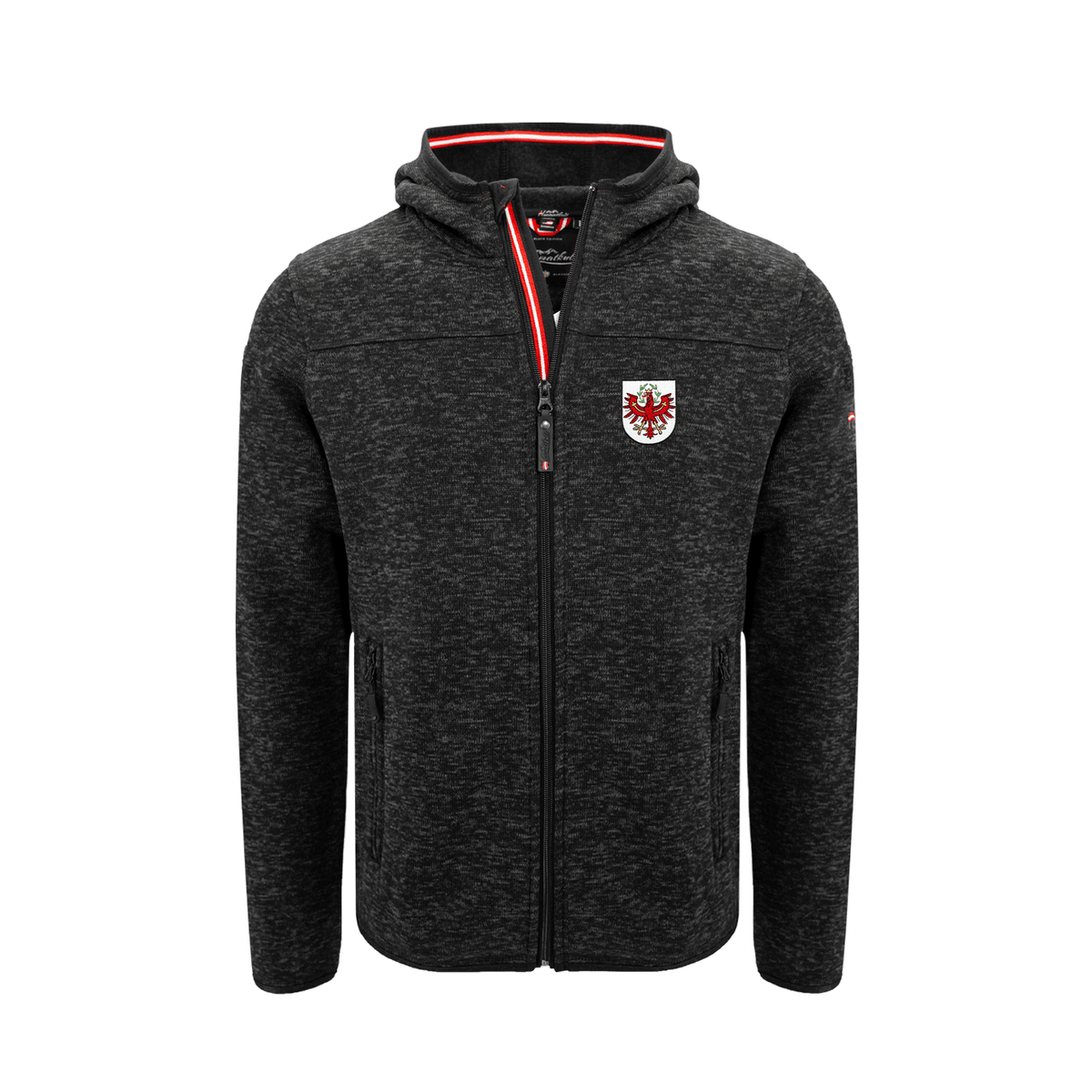 Tirol Adler Herren Jacke schwarz #Farbe_Schwarz