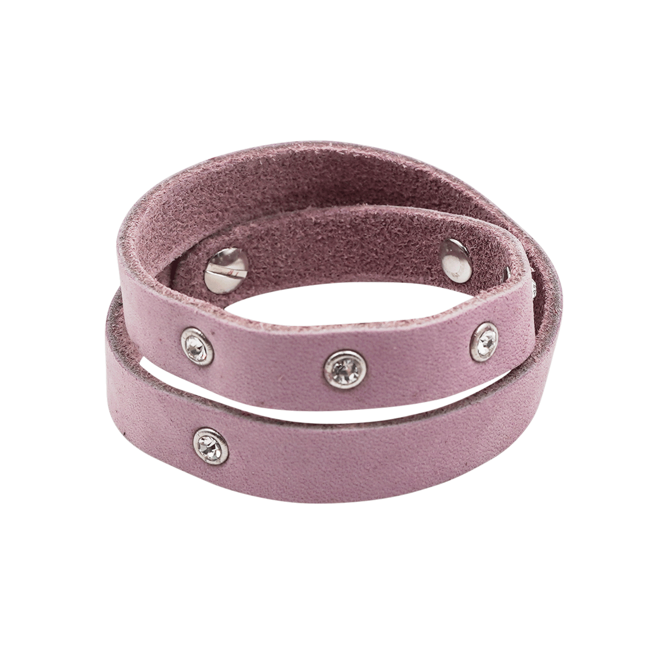 Trachten Armband rosa für Damen Echtleder