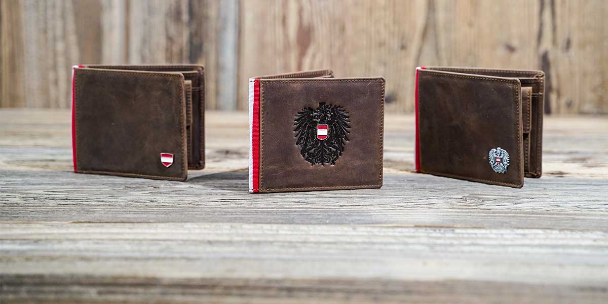 Vintage Leder Geldtasche kaufen