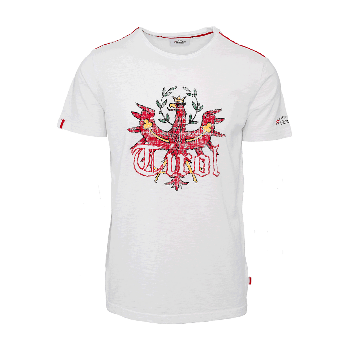 Weißes Herren T-Shirt Tirol Adler