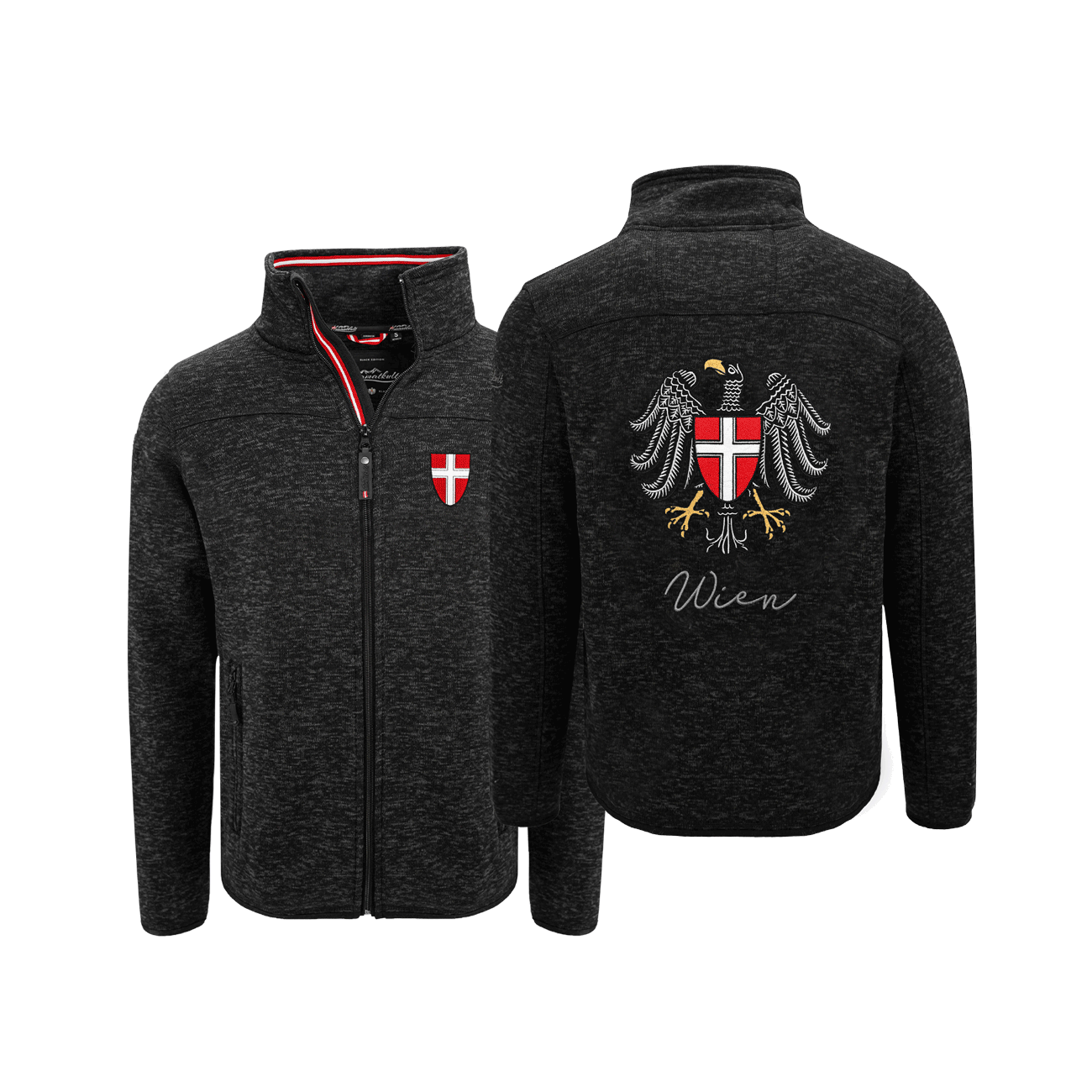 Wien Kultjacke ohne Kapuze - Das Original