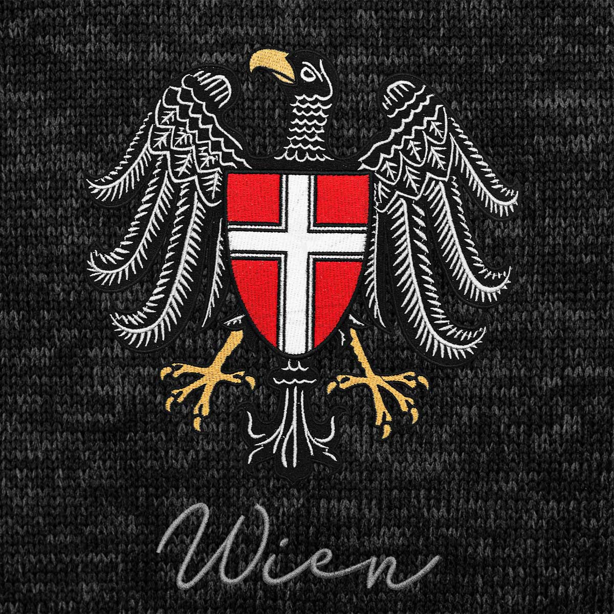 Wien Kultjacke mit Kapuze - Das Original