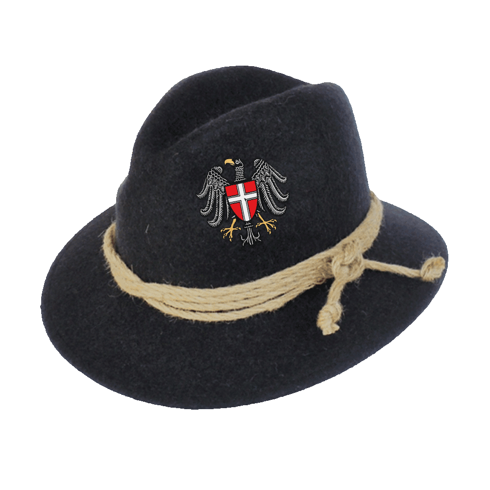 Wien Trachtenhut aus Filzwolle