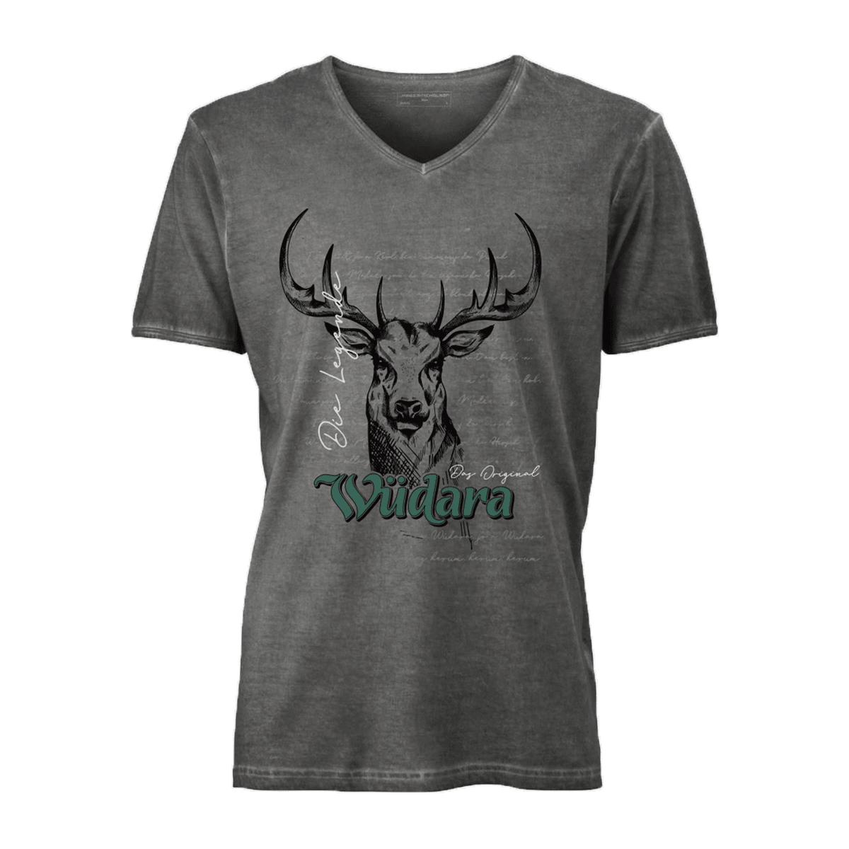 Wüdara T-Shirt dunkelgrau