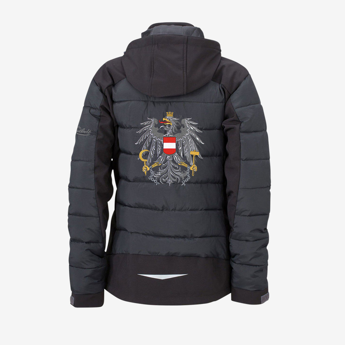 Adler Österreich Winterjacke #Farbe_Schwarz