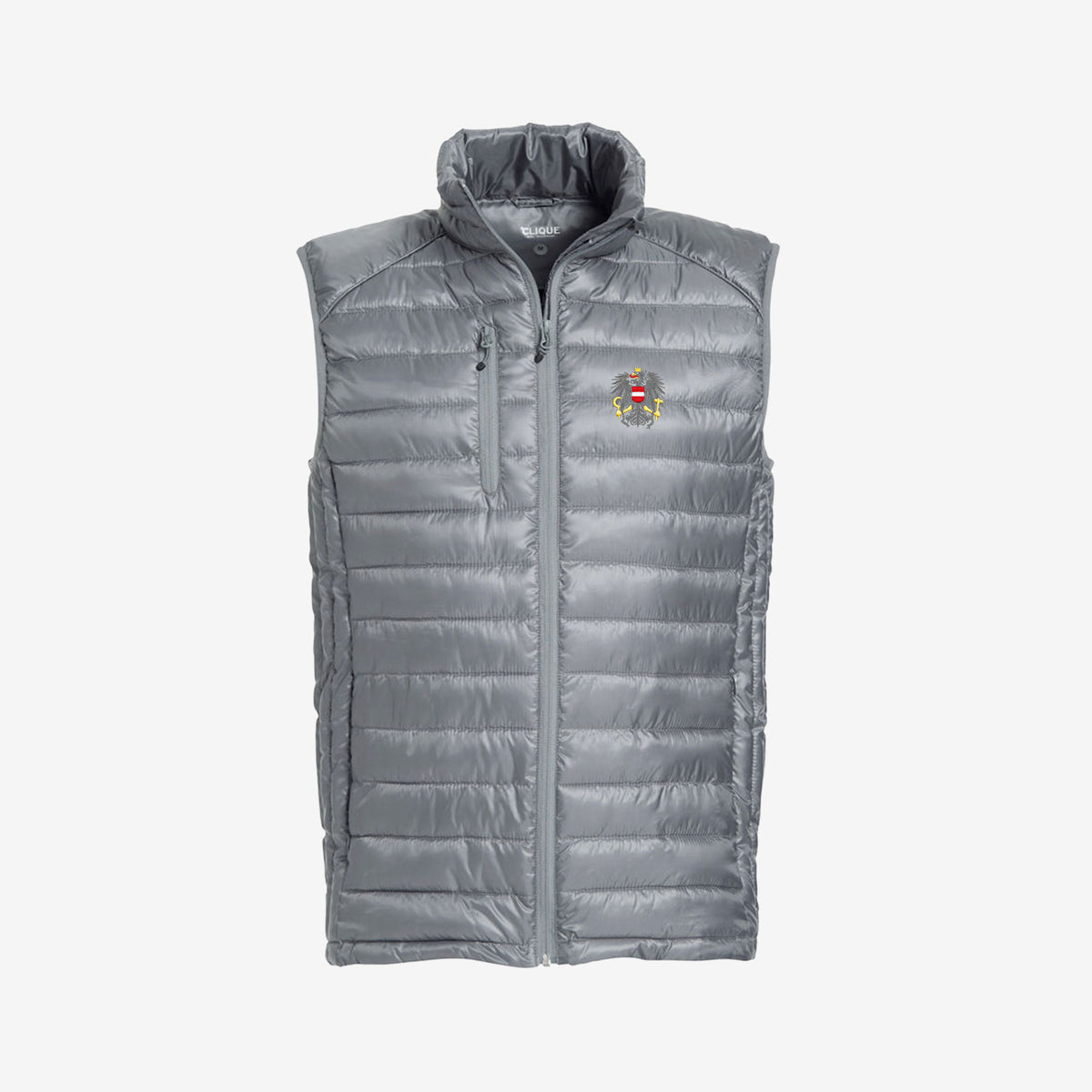 Österreich Adler Softshell Gilet #Farbe_Grau