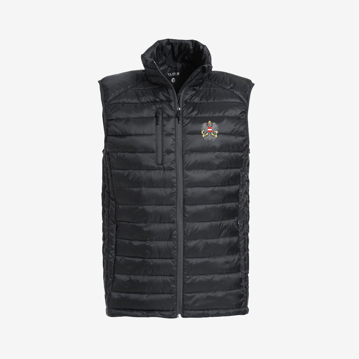 Österreich Adler Gilet #Farbe_Schwarz