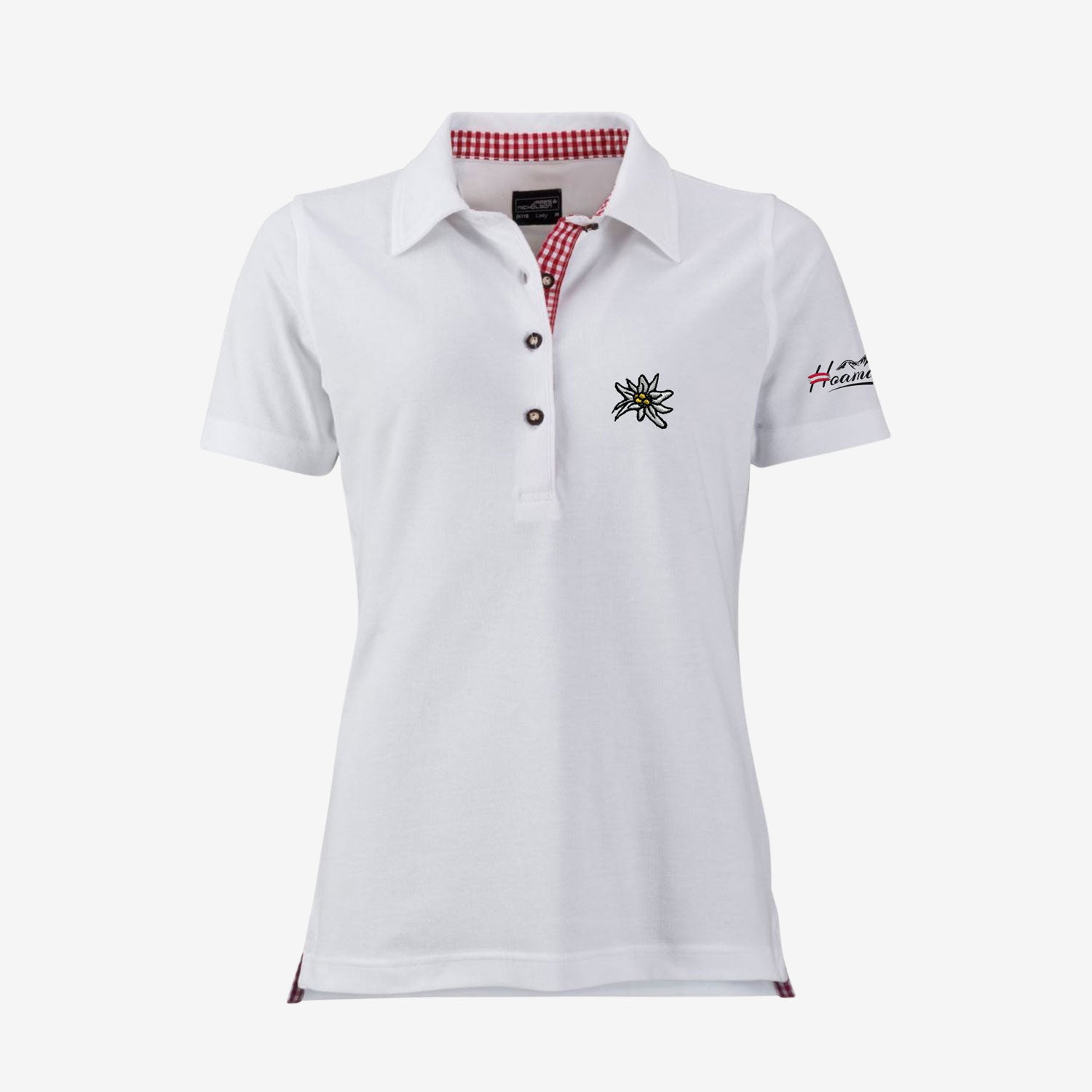 Edelweiss Trachtenpolo