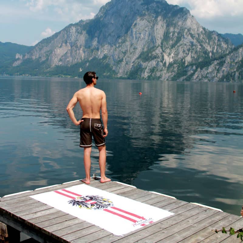 Badetuch mit Österreich Adler kaufen