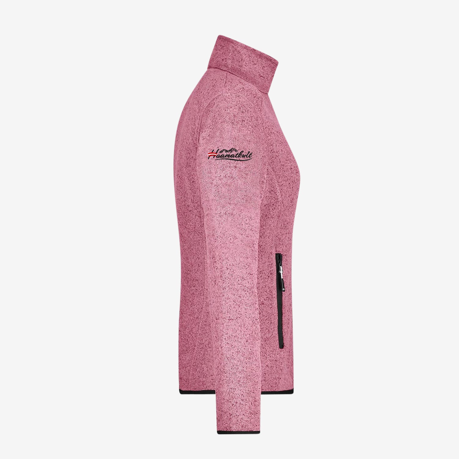 Österreich Strickfleece Jacke "Pink-Edition"