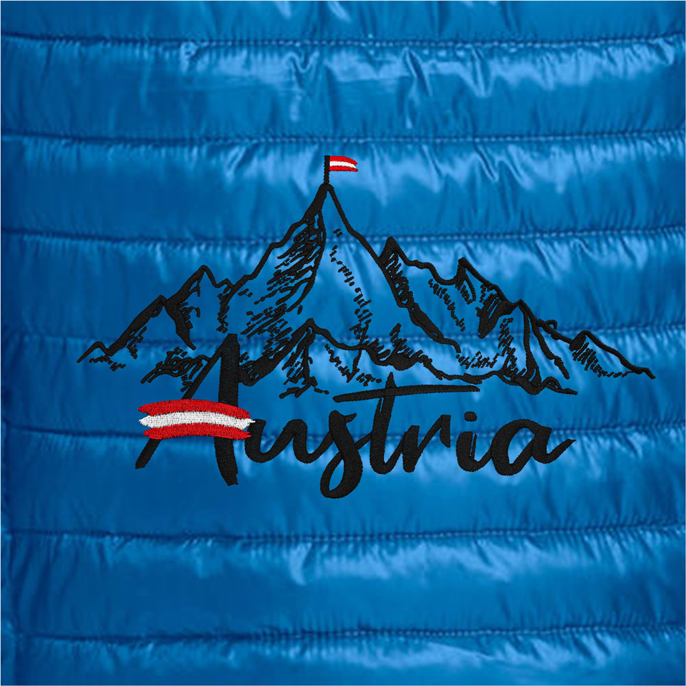 Wattierte Berg Jacke