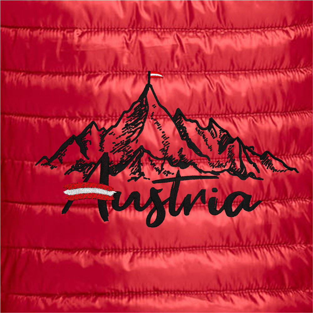 Wattierte Berg Jacke