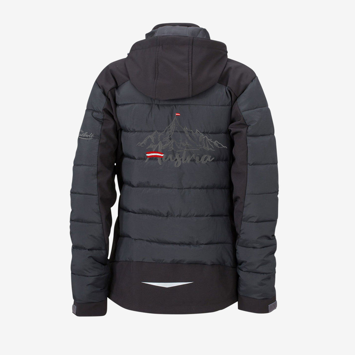 Austria Berge Winterjacke #Farbe_Schwarz