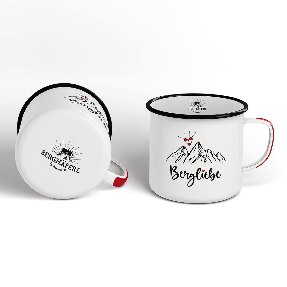 Bergliebe Emaille Tasse