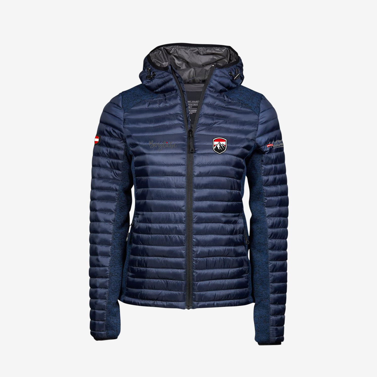 Bergliebe Damen Jacke Navy Blau #Farbe_Navy-Blau