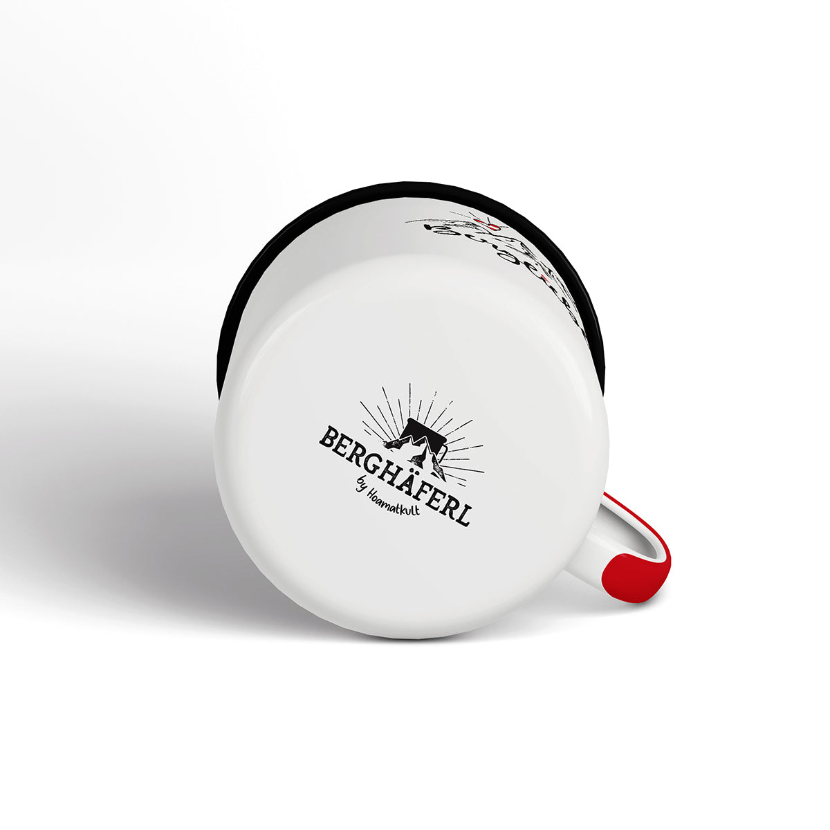 Bergliebe Emaille Tasse