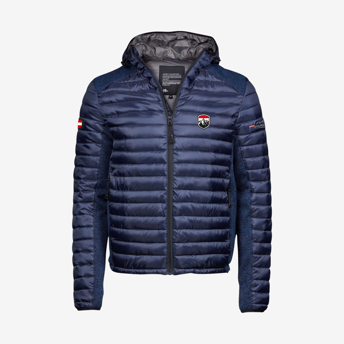 Blaue Bergjacke  #Farbe_Navy-Blau