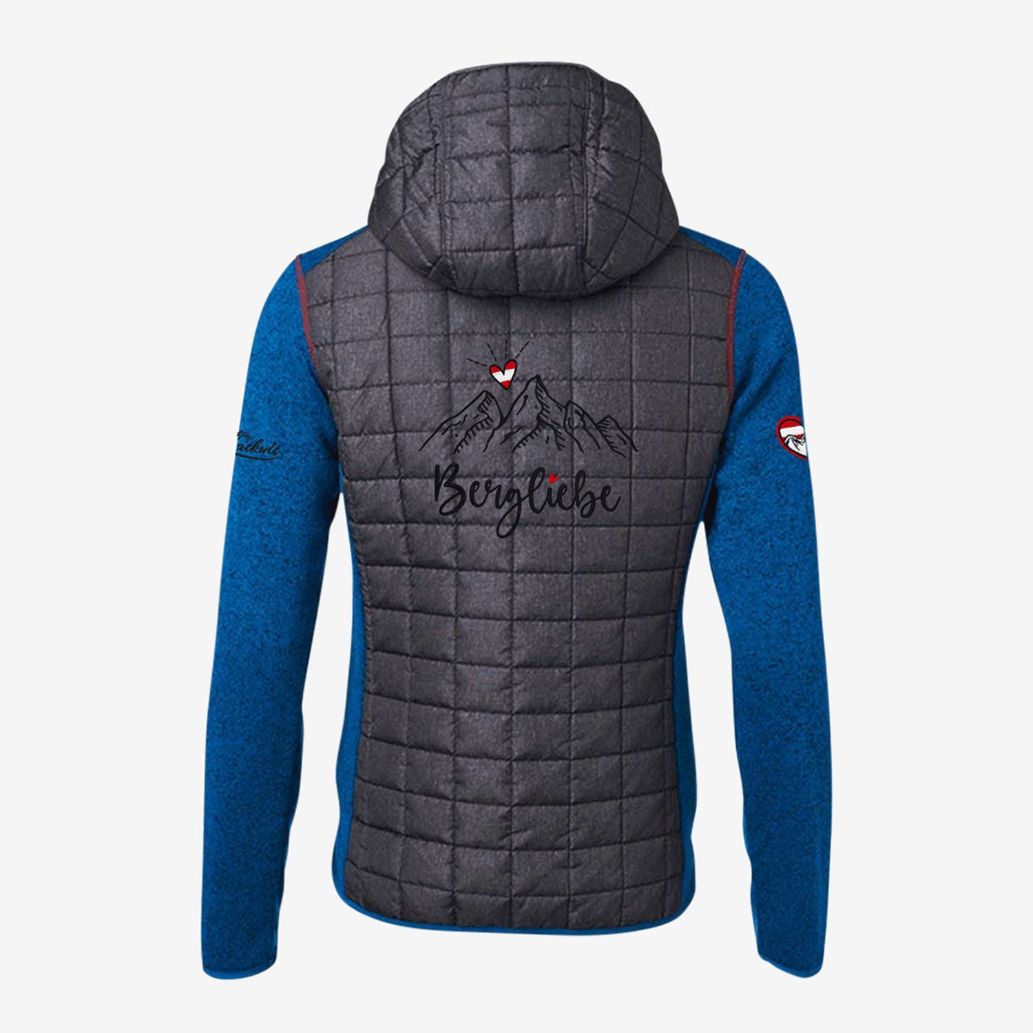 Bergliebe Strick-Steppjacke