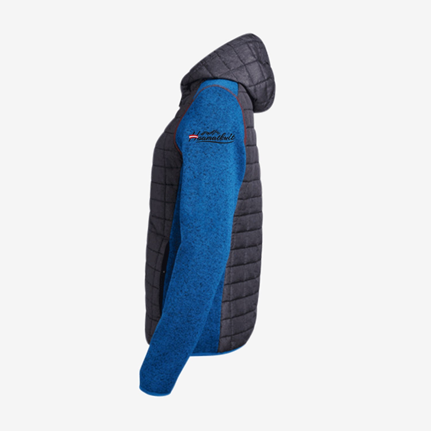 Österreich Adler Strick-Steppjacke