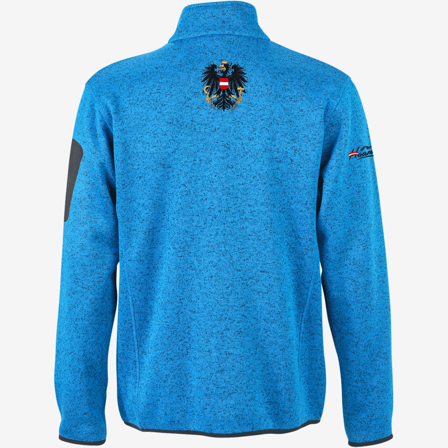 Adler "Edition" Strickfleece Jacke ohne Kapuze