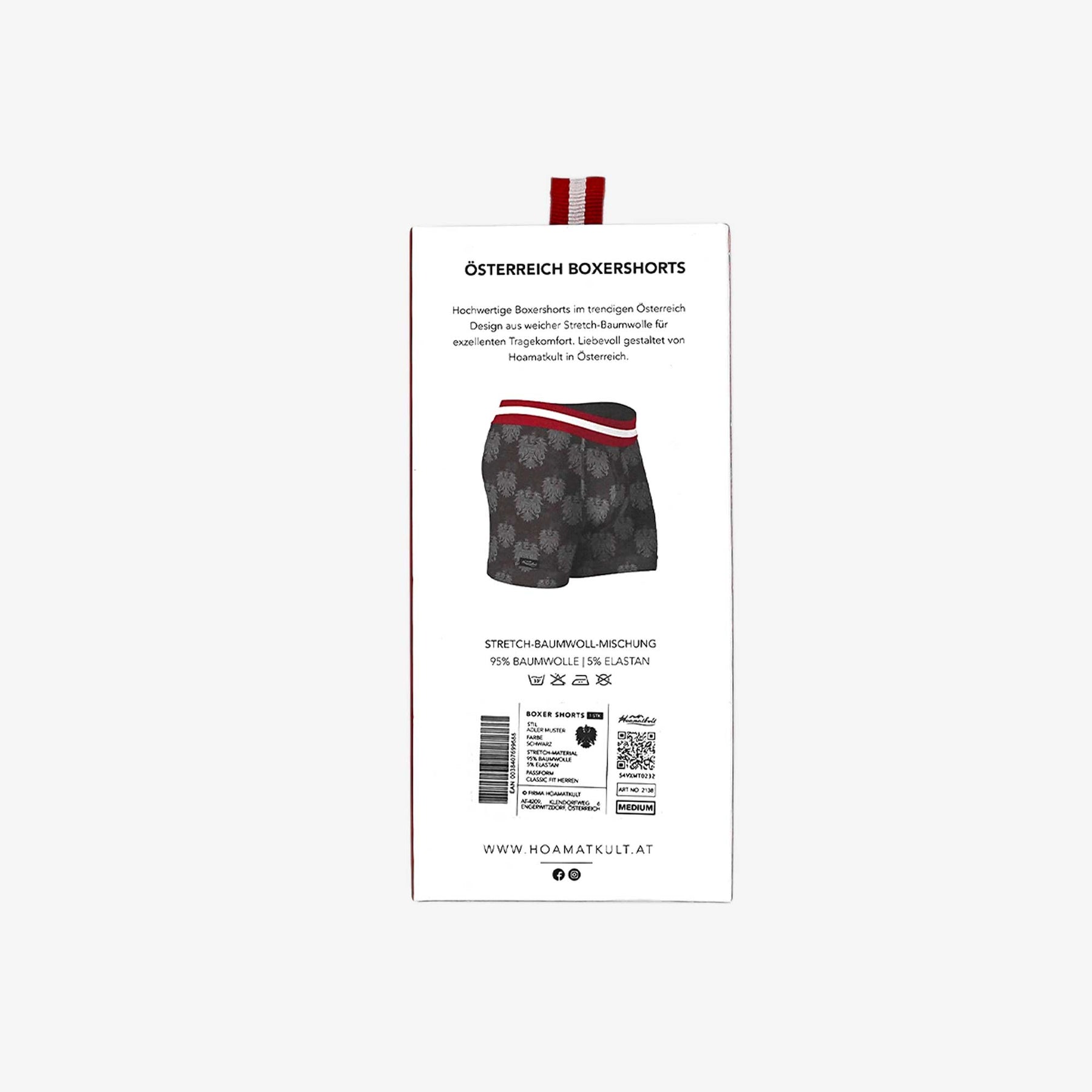 Boxer Shorts mit Österreich Adler Wappen